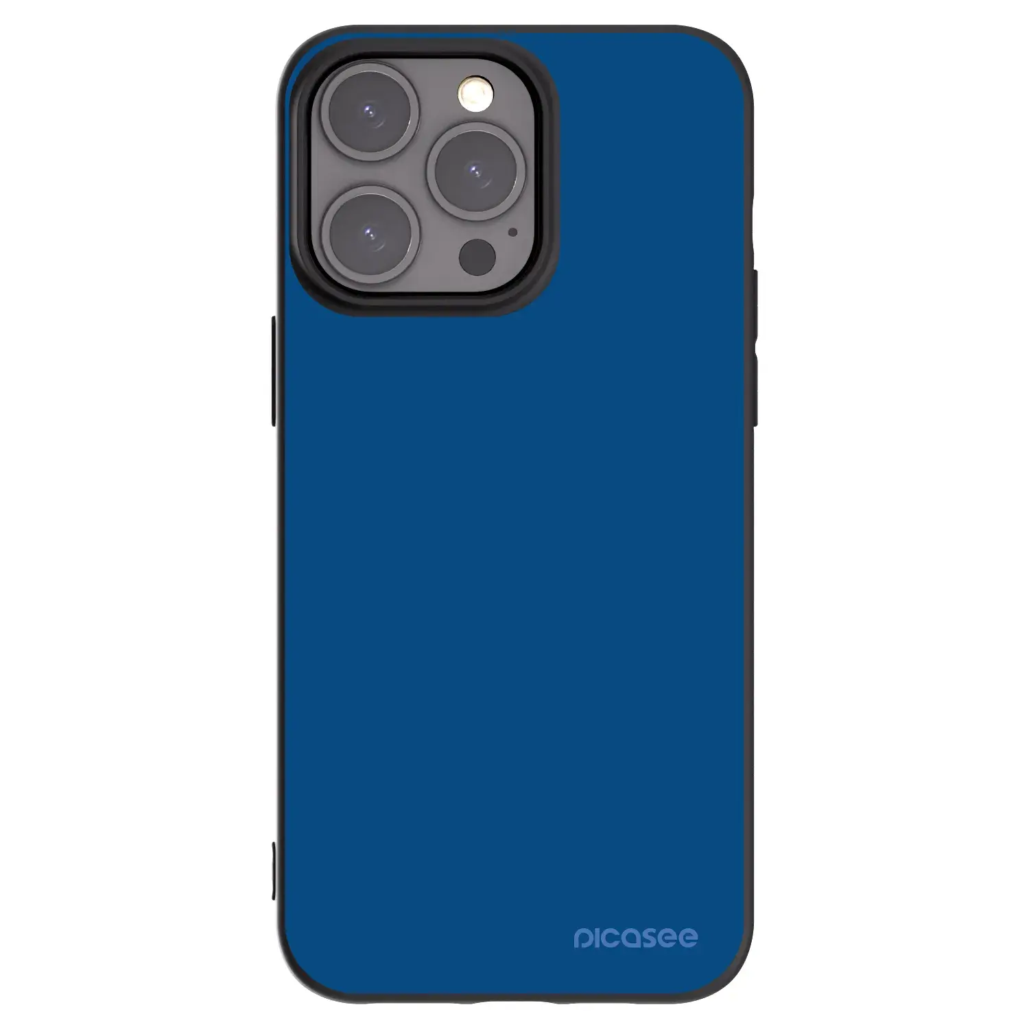 Silikonový černý obal pro Apple iPhone 15 Pro Max - Navy Blue