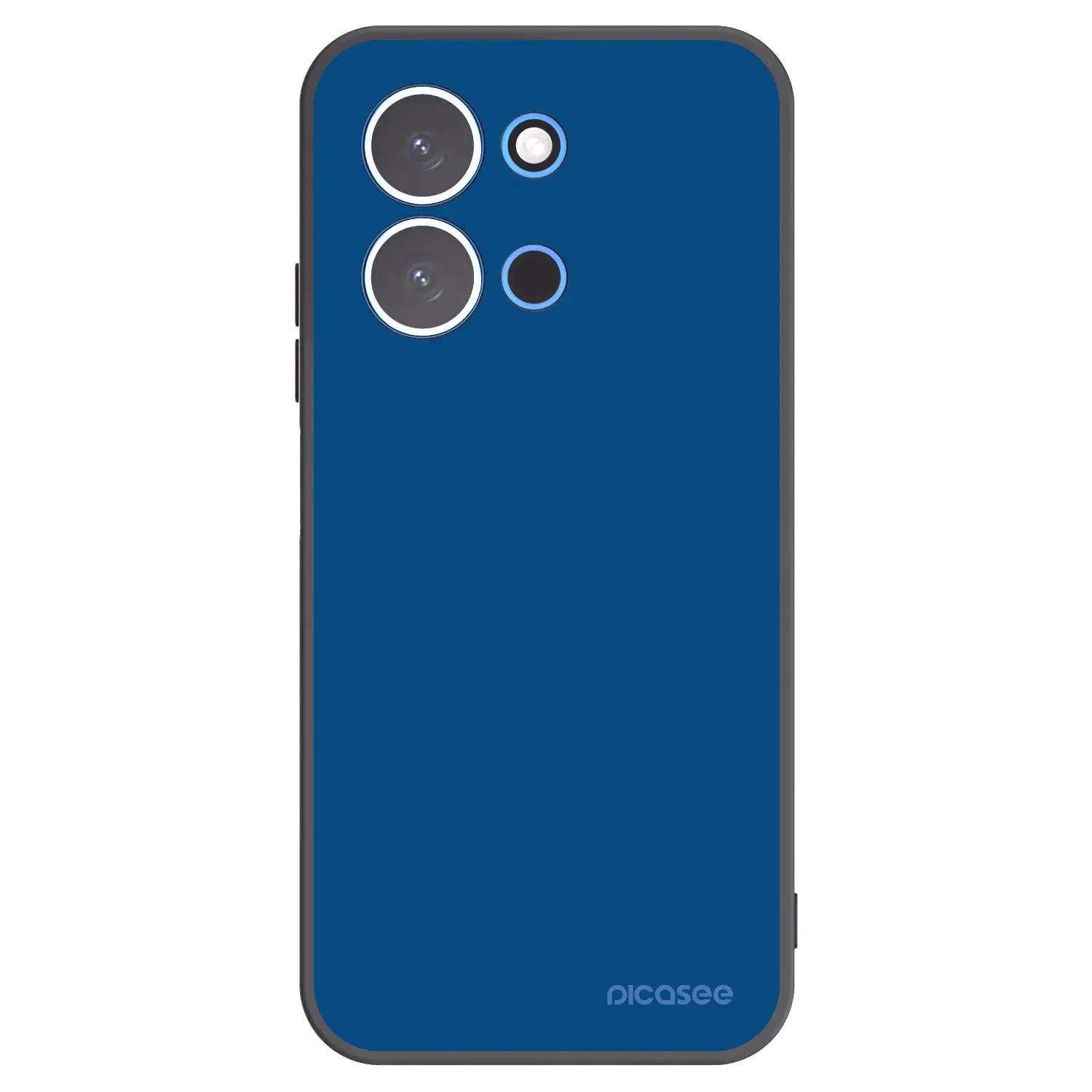 Silikonový černý obal pro Xiaomi Redmi 15C 4G - Navy Blue