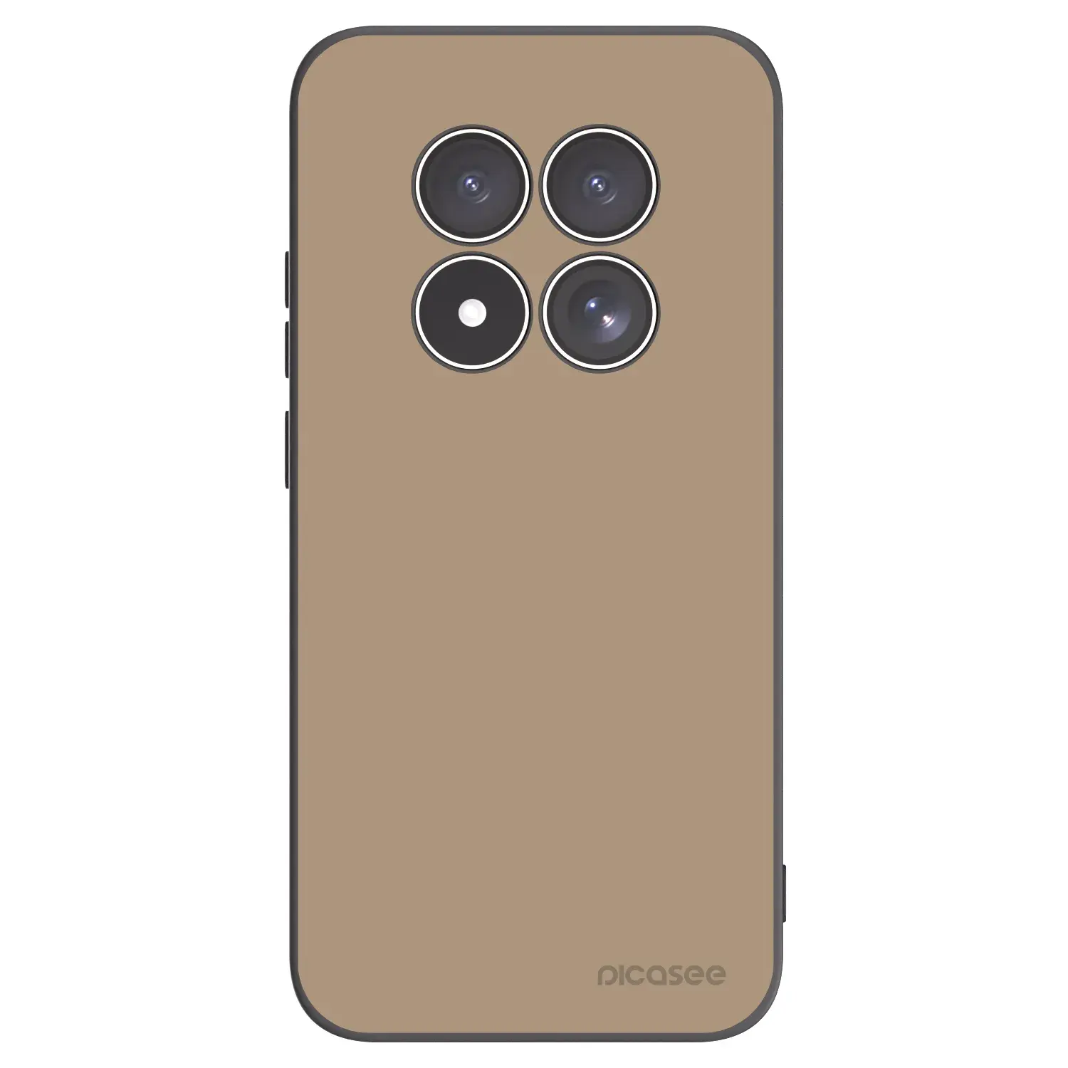 Silikonový černý obal pro Xiaomi Redmi Note 15 Pro 5G - Soft Sand