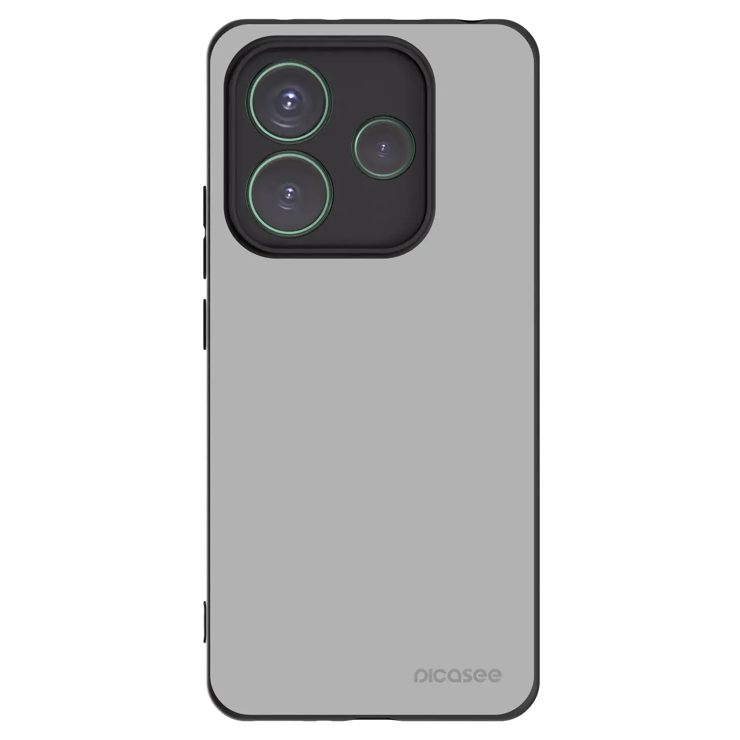 Silikonový černý obal pro Xiaomi Redmi Note 14 5G - Stone