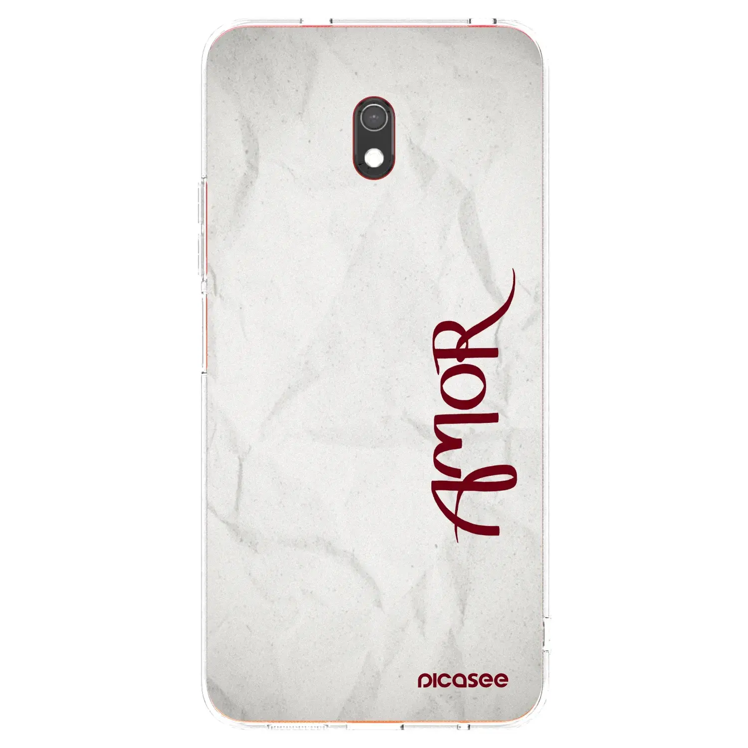 Silikonový průhledný obal pro Xiaomi Redmi 8A - Amor