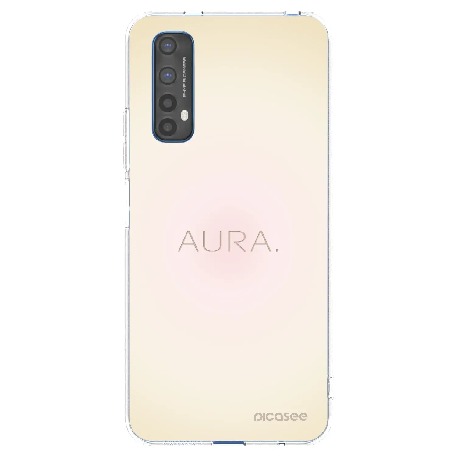 Silikonový průhledný obal pro Realme 7 - Aura
