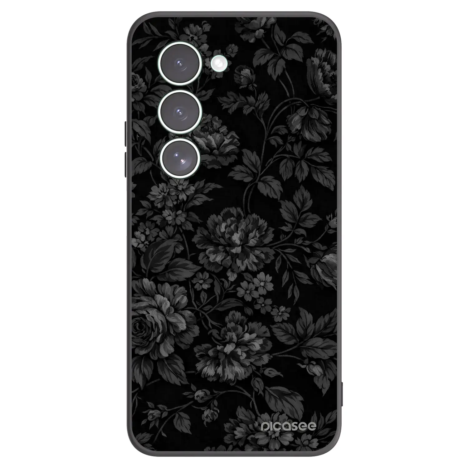 Silikonový černý obal pro Xiaomi Redmi 15 5G - Dark Romance