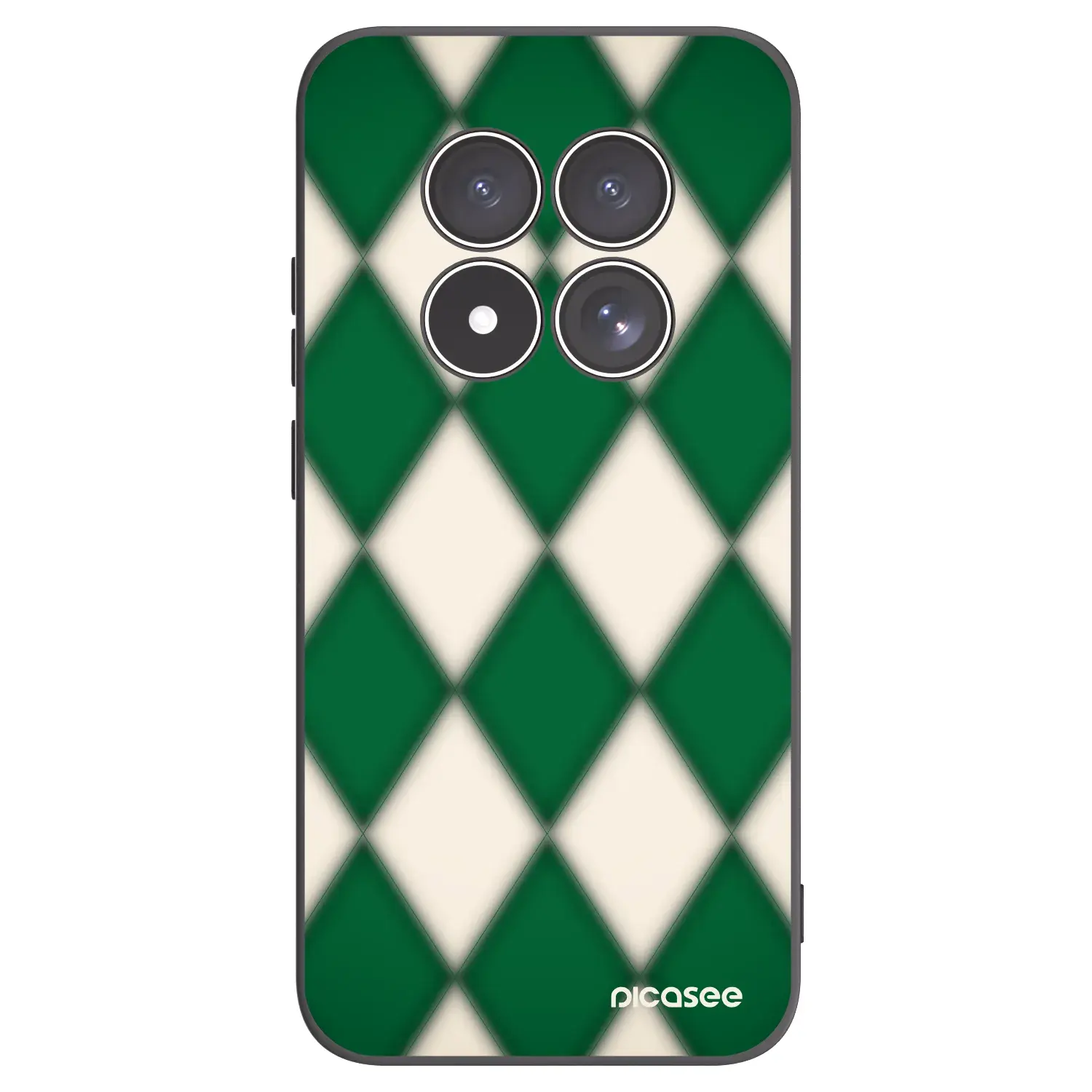 Silikonový černý obal pro Xiaomi Redmi Note 15 Pro 5G - Emerald Diamond