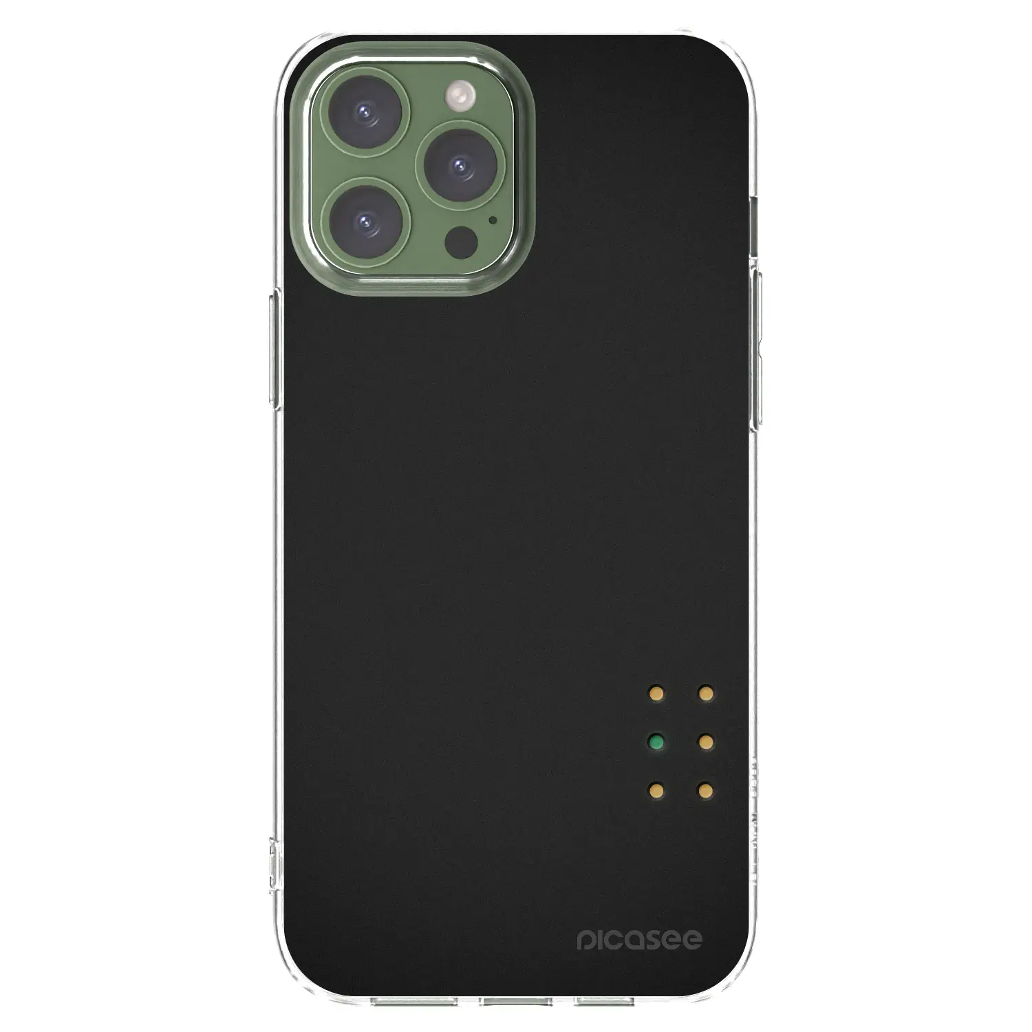 Silikonový průhledný obal pro Apple iPhone 13 Pro Max - Pulse