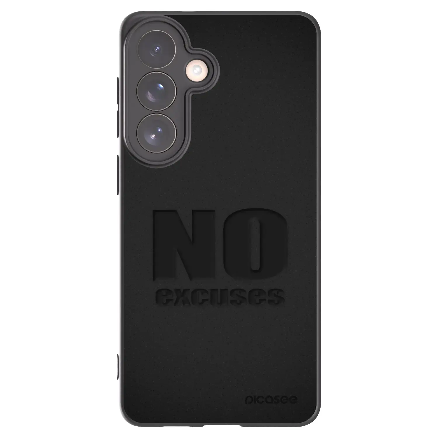Silikonový černý obal pro Samsung Galaxy S26+ - No Excuses