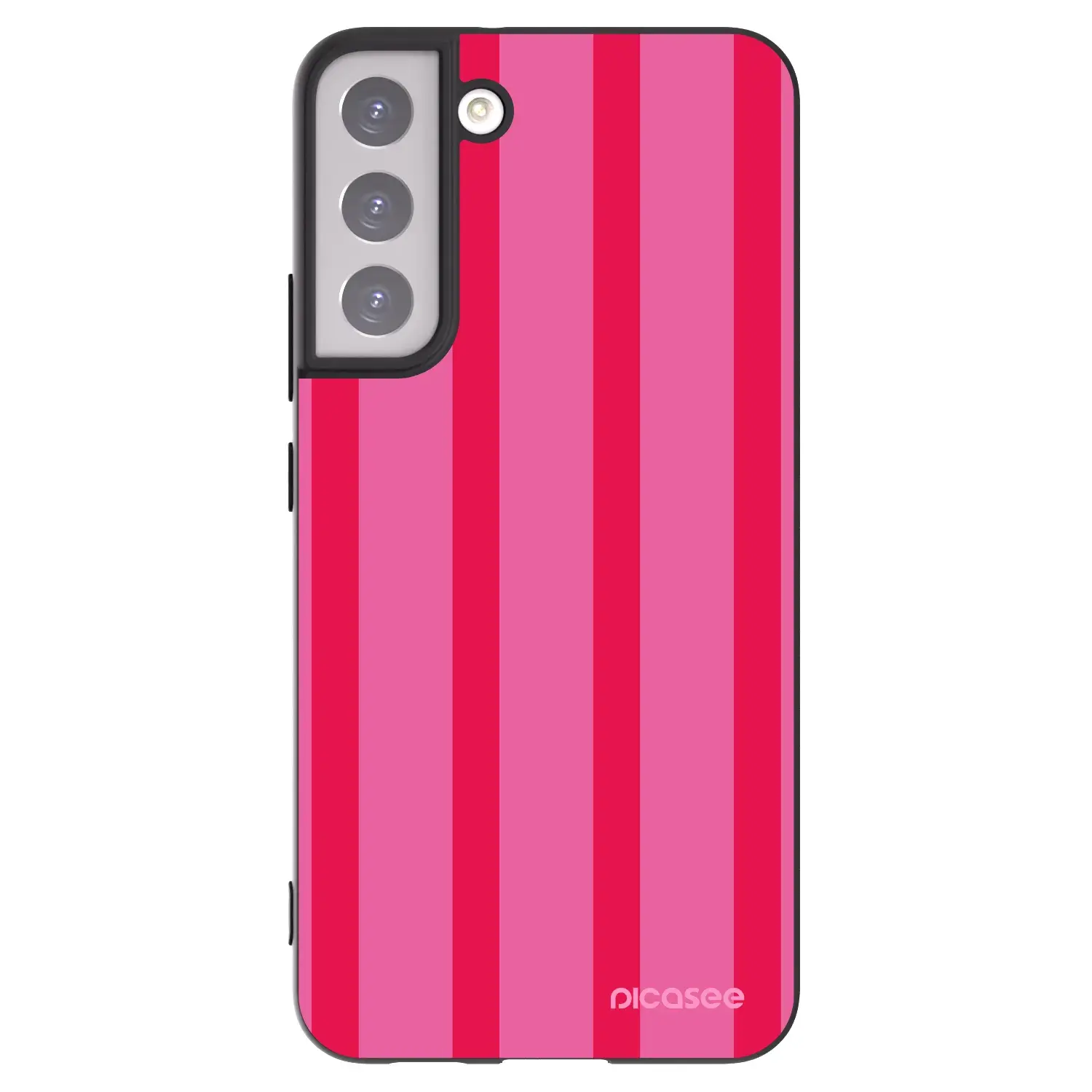 Silikonový černý obal pro Samsung Galaxy S22+ 5G - Hot tropic