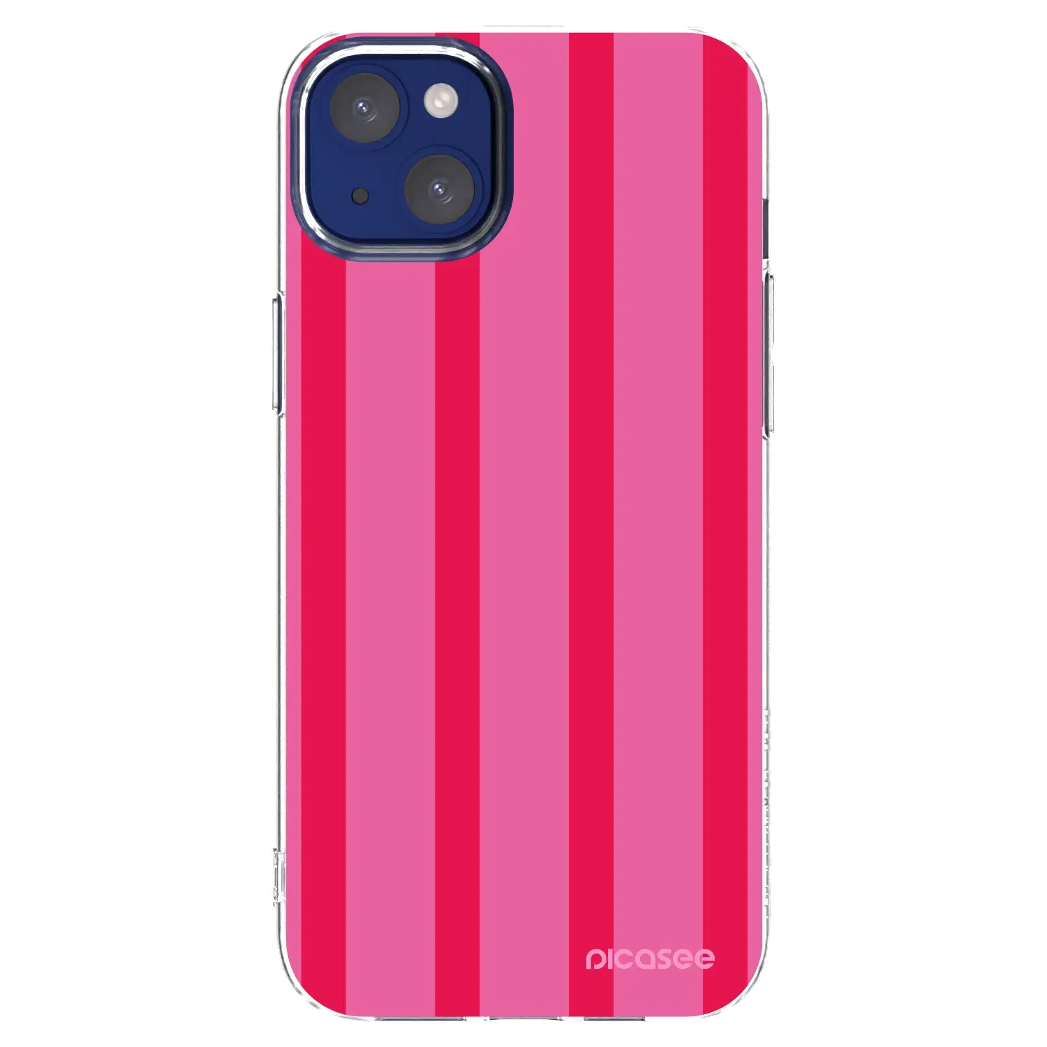 Silikonový průhledný obal pro Apple iPhone 14 Plus - Hot tropic