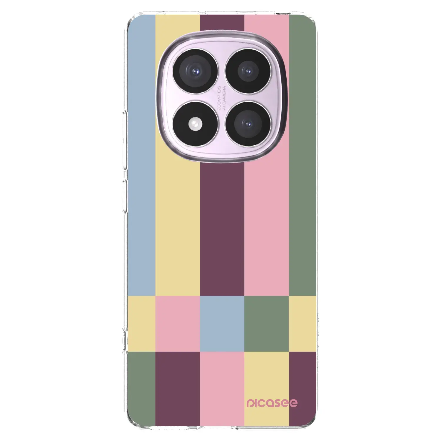 Silikonový průhledný obal pro Xiaomi Redmi Note 14 Pro 5G - Lobby tiles