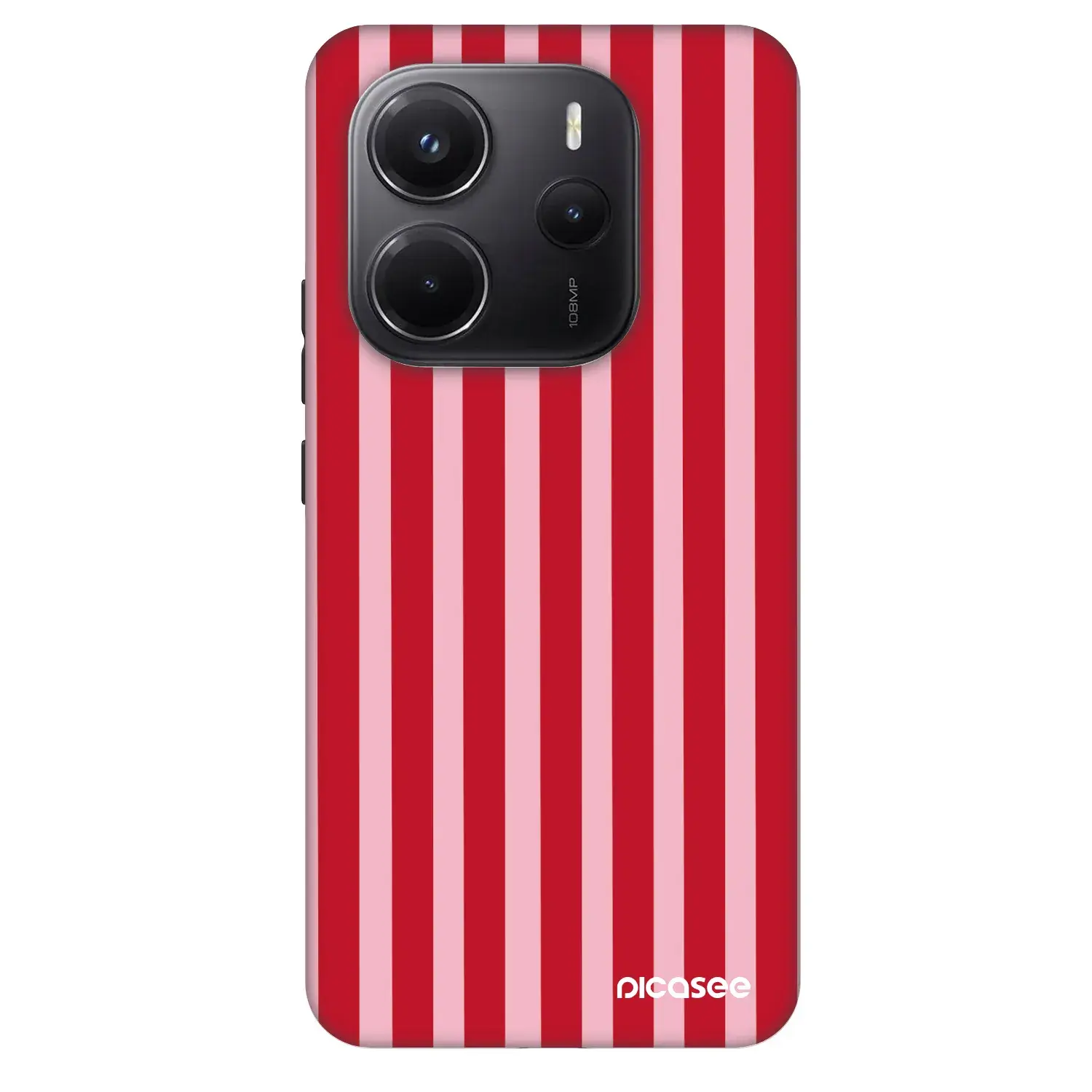 Fashion Case pro Xiaomi Redmi Note 14 5G - Lines red