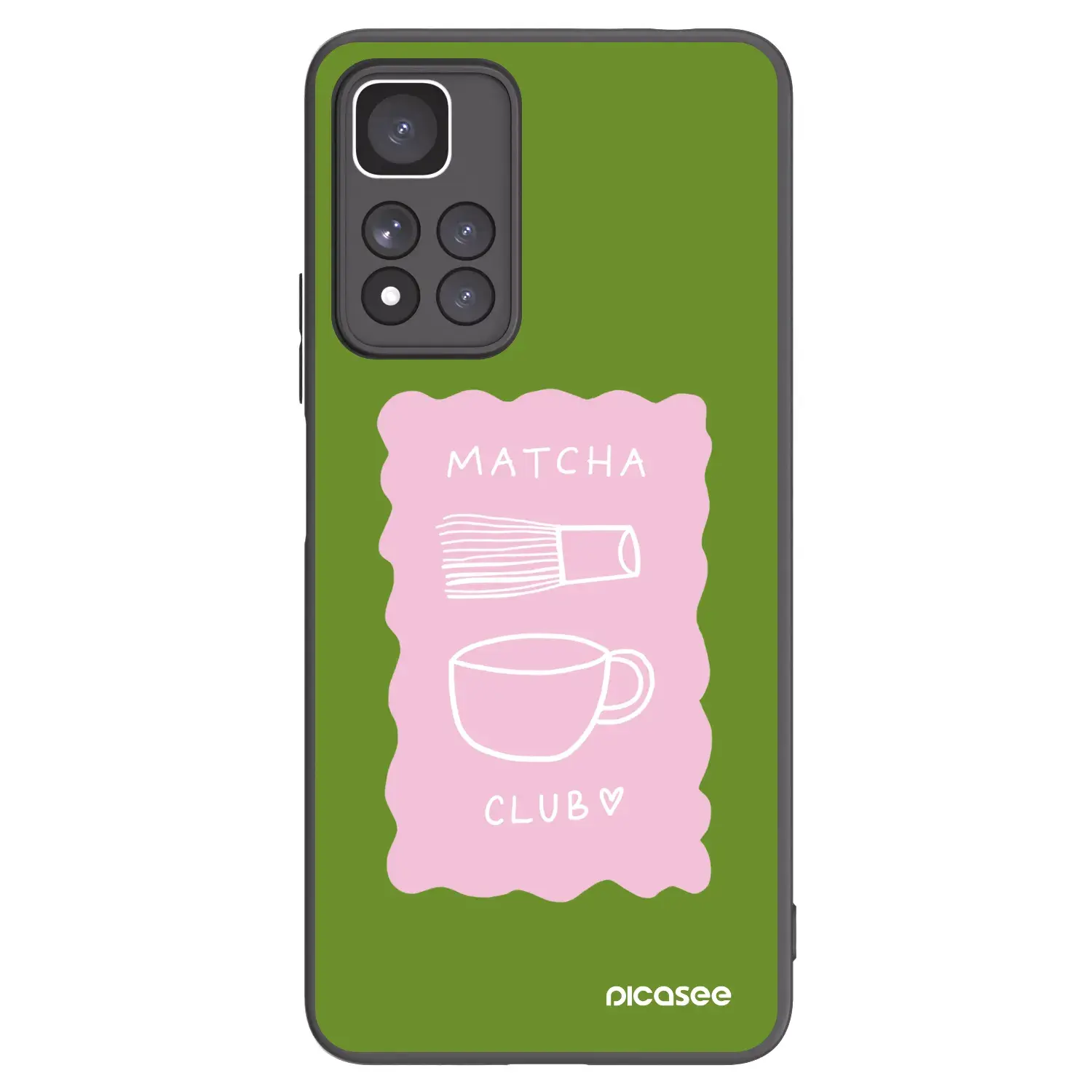 Silikonový černý obal pro Xiaomi Redmi Note 11 Pro+ 5G - Matcha club