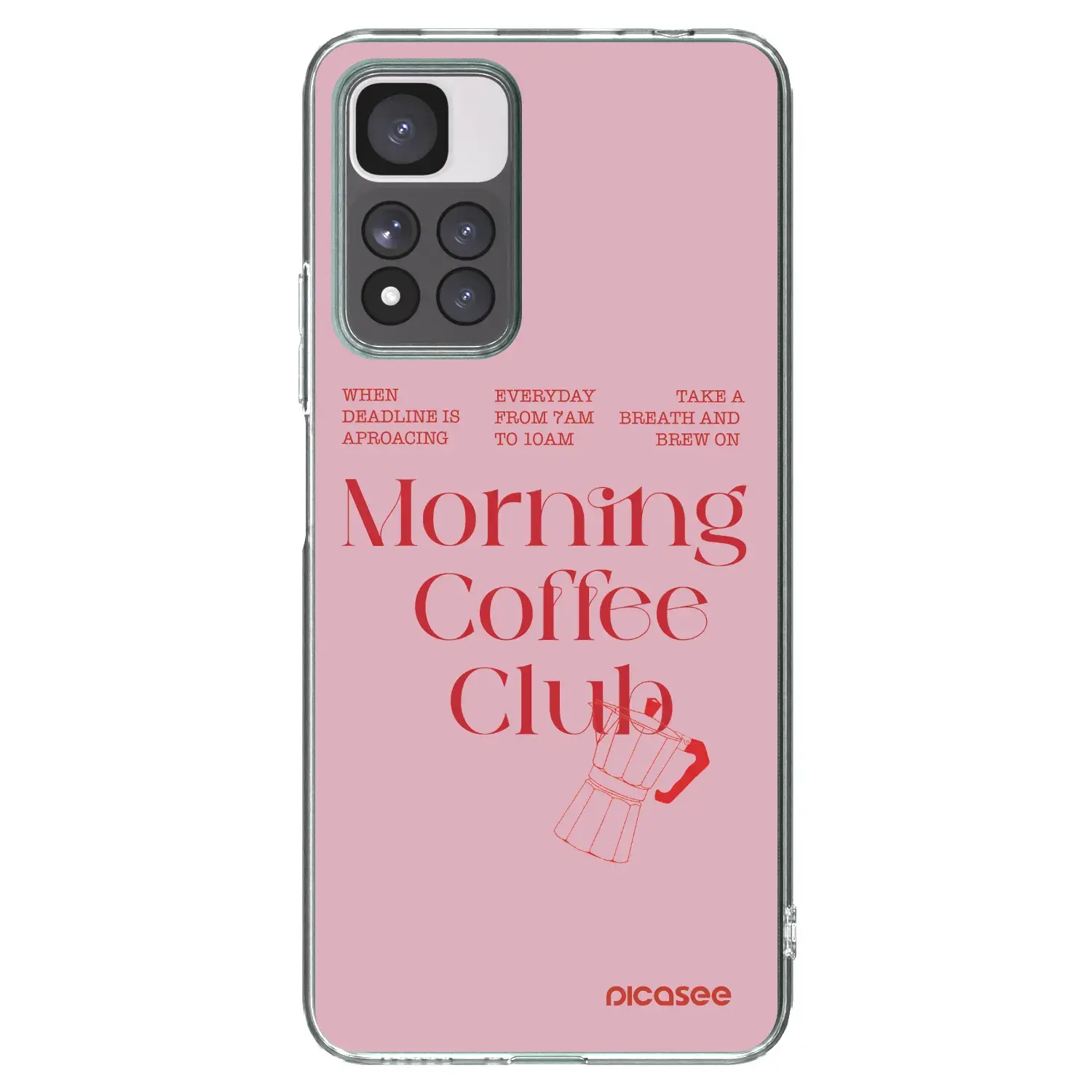 Silikonový průhledný obal pro Xiaomi Redmi Note 11 Pro+ 5G - Morning