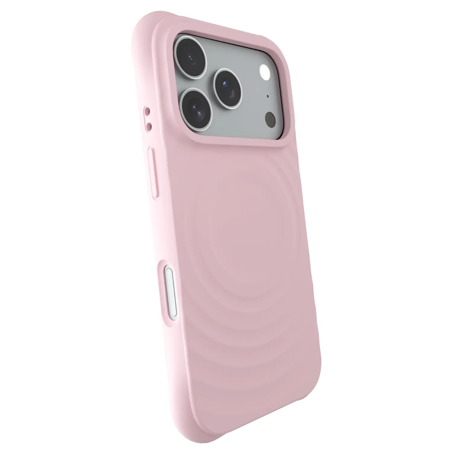Shock-proof case MagSafe na Apple iPhone 17 Pro - Vlastní gravírování - Růžová