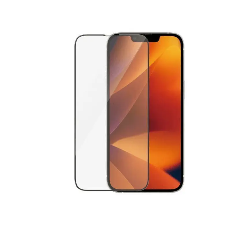 3x 3D tvrzené sklo s rámečkem pro Apple iPhone 14 Plus - černé - 2+1 zdarma