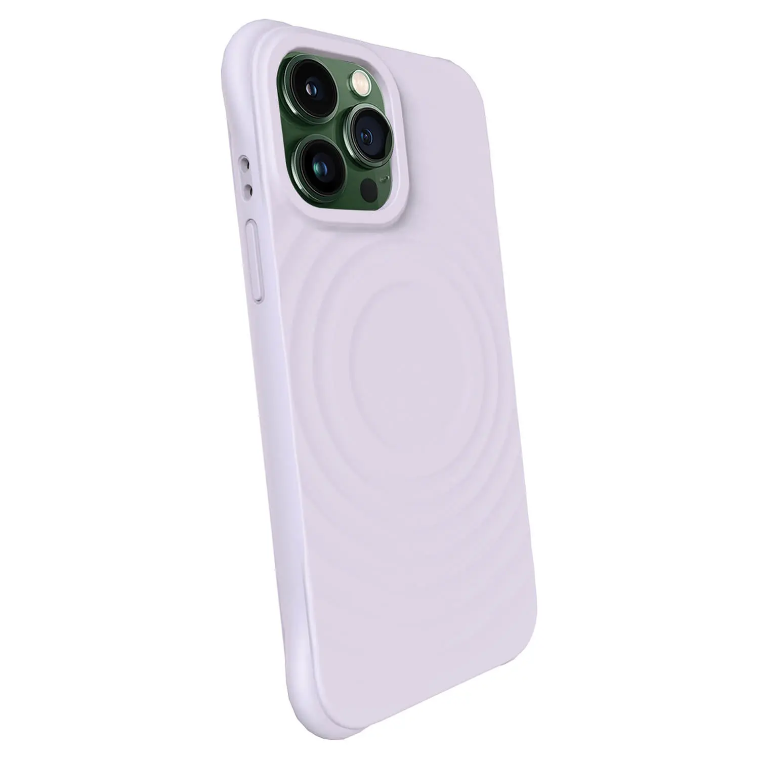 Shock-proof case MagSafe na Apple iPhone 13 Pro Max - Vlastní gravírování - Fialová