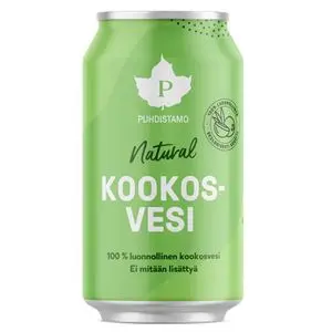 Puhdistamo Coconut Water 310ml natural (Kokosová voda) - Puhdistamo