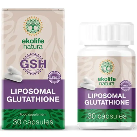Ekolife Natura Liposomal Glutathione 30 kapslí