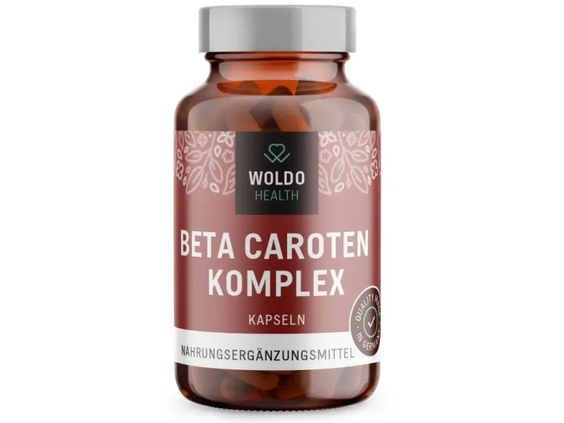 WoldoHealth Beta caroten komplex 90 kapslí - Woldohealth