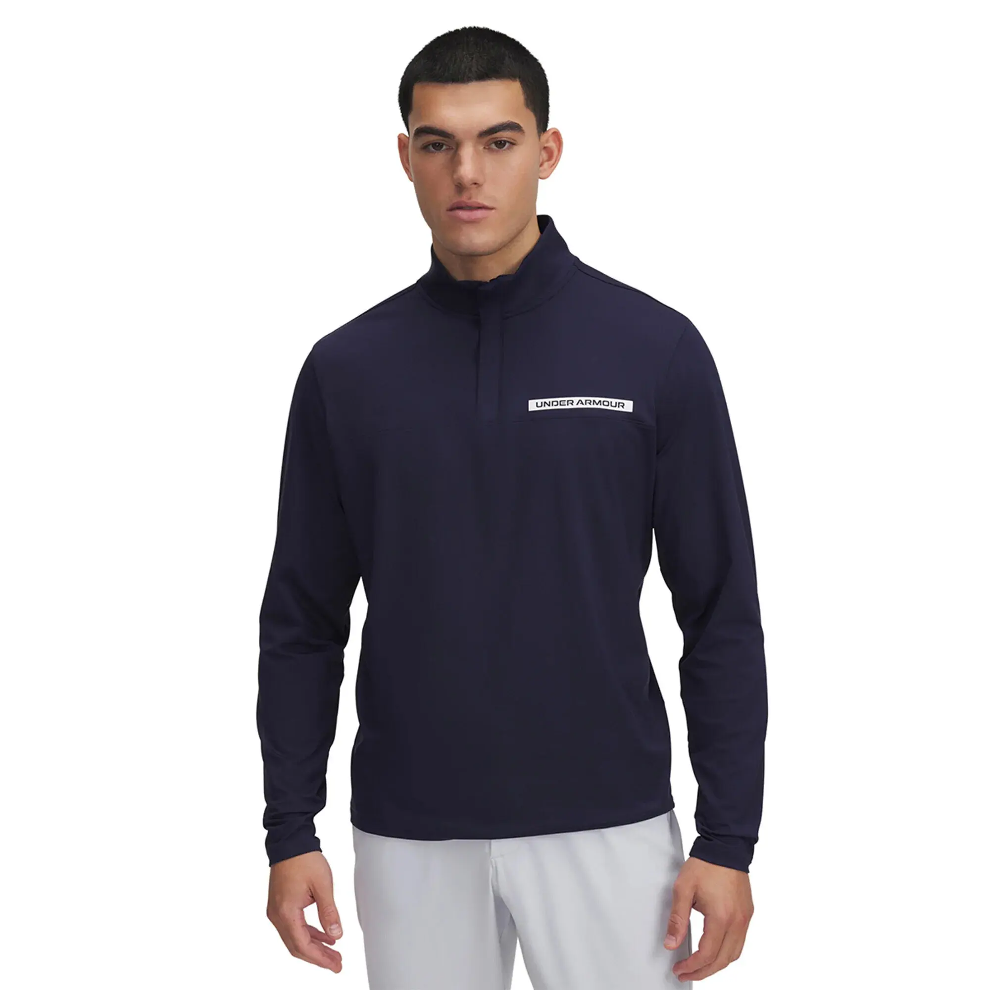 Under Armour T2G 1/4 Zip pánská mikina, tmavě modrá, vel. L