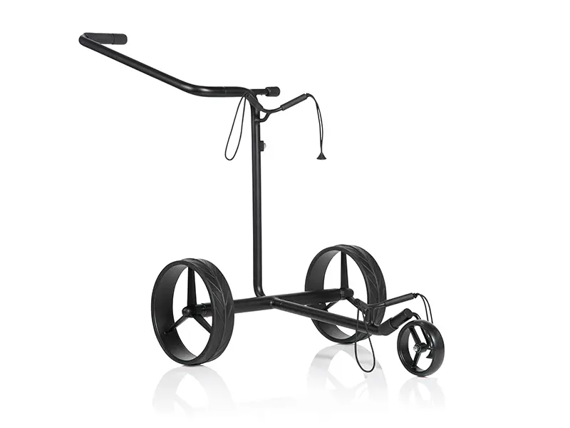JuStar Black elektrický golfový vozík, baterie až 45 jamek