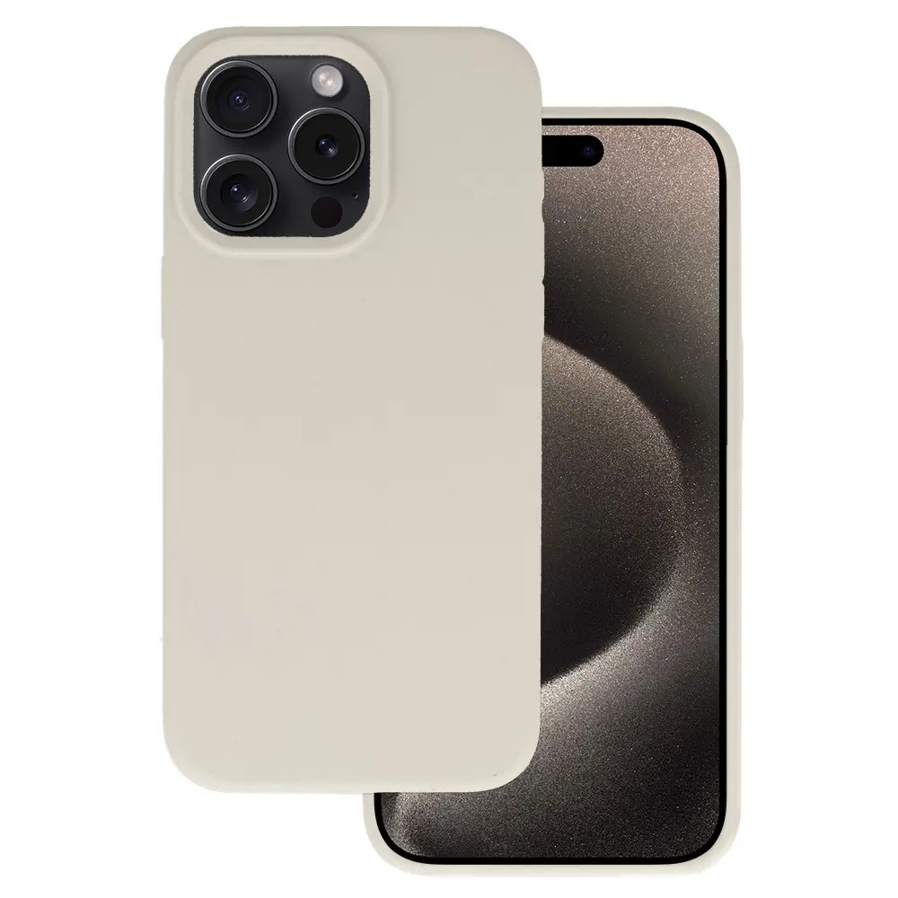 Silicone Lite case pro iPhone 14 Pro titanium