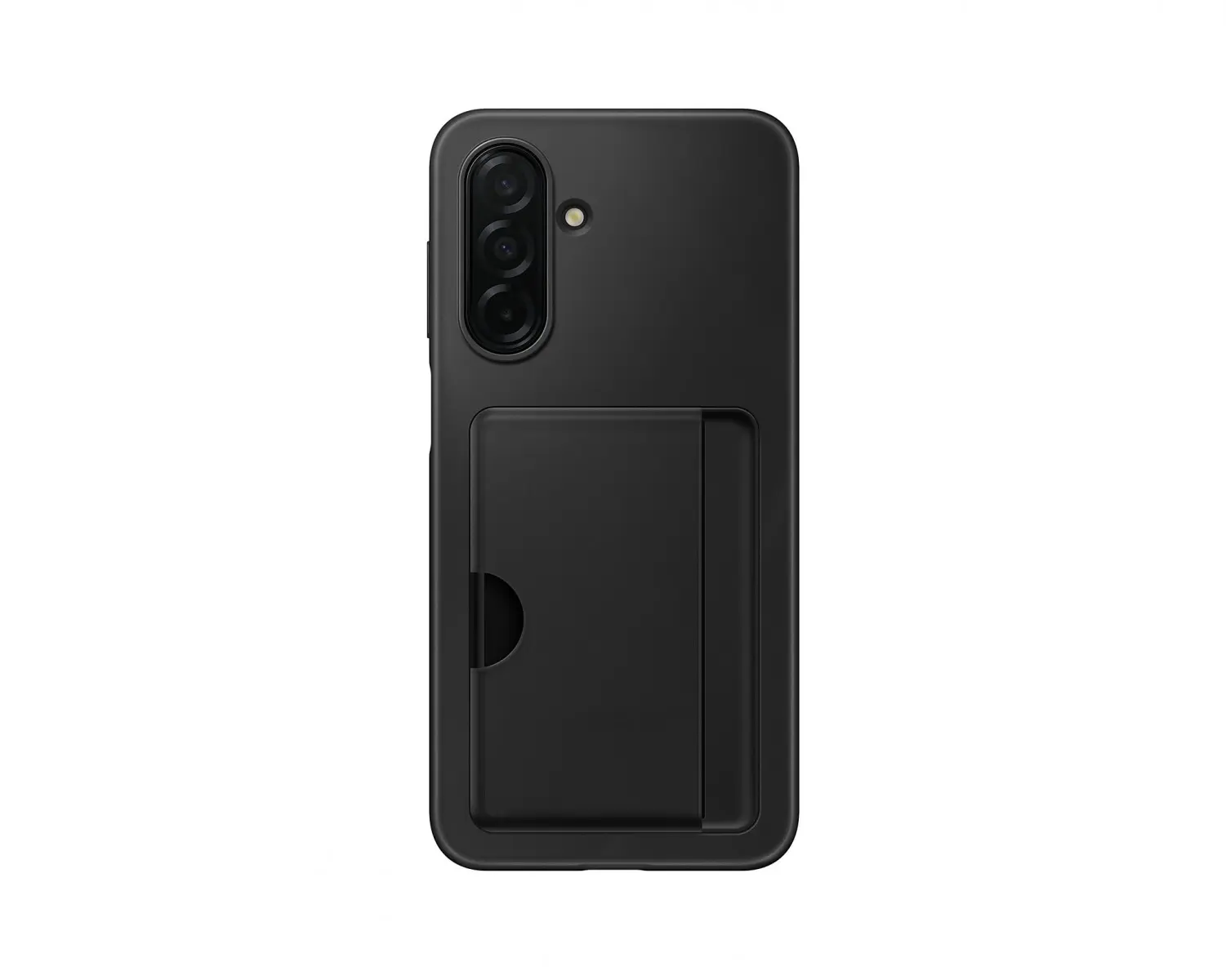 Samsung Zadní kryt s kapsou na kartu pro Galaxy A26 Black