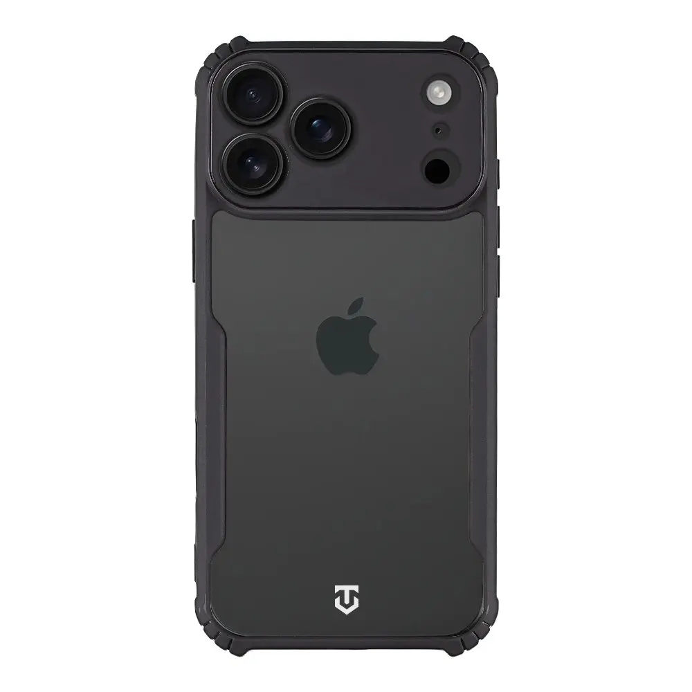 Tactical Quantum Stealth Kryt pro Apple iPhone 17 Pro Max Clear/Black 57983126685