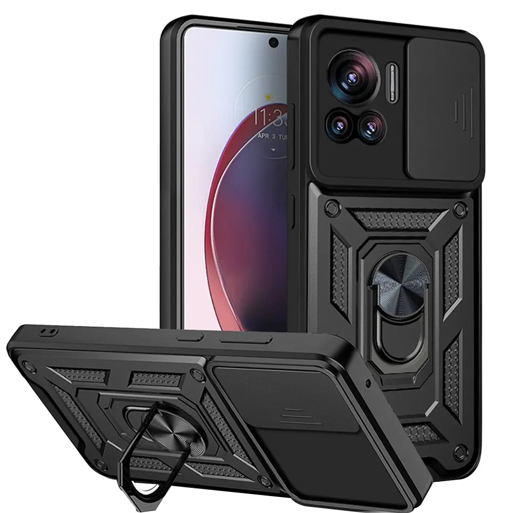 Techsuit CamShield řada Motorola Edge 30 Ultra černá