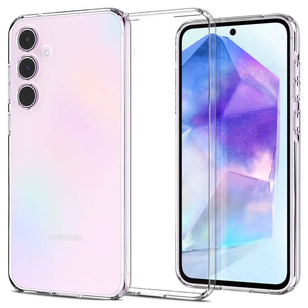 Spigen Liquid Crystal kryt Samsung Galaxy A55 čirý