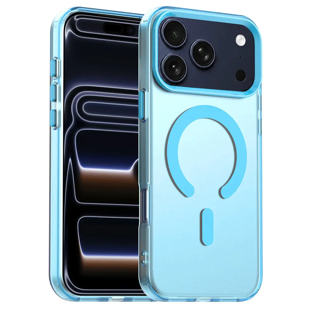 Techsuit CandyCase MagSafe, iPhone 17 Pro, modrý