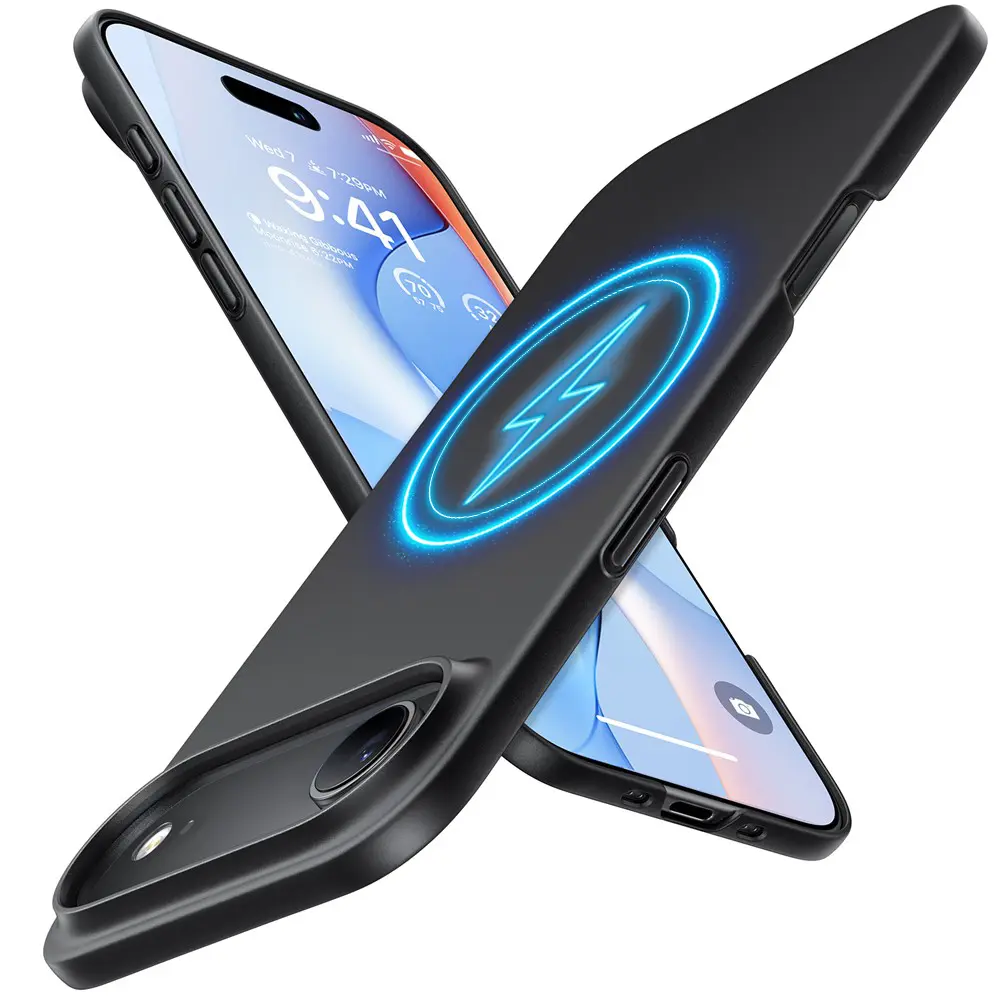 Torras SlimFit MagSafe Series pouzdro pro iPhone 17 Air černé