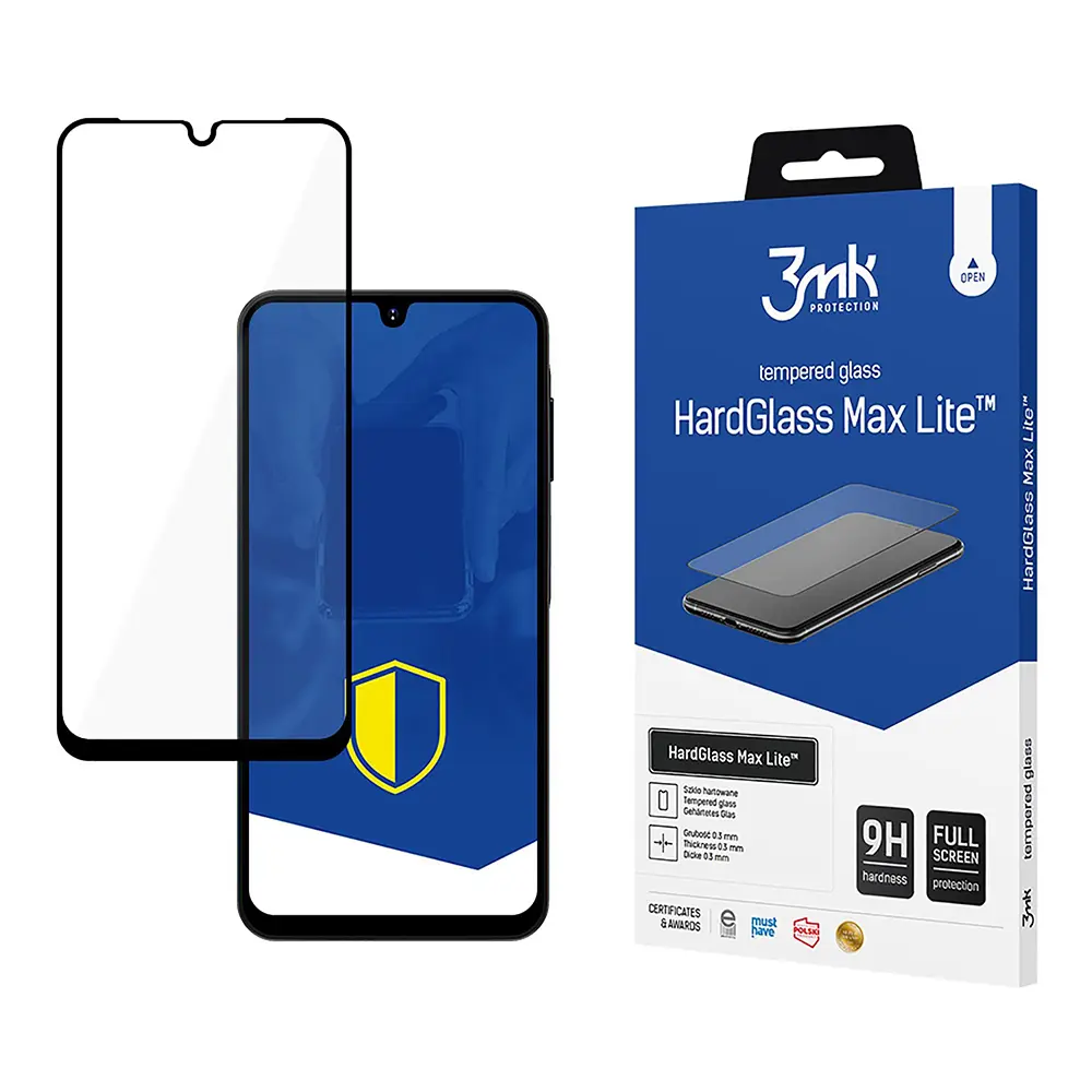 3mk tvrzené sklo HardGlass Max Lite Black pro Samsung Galaxy A16