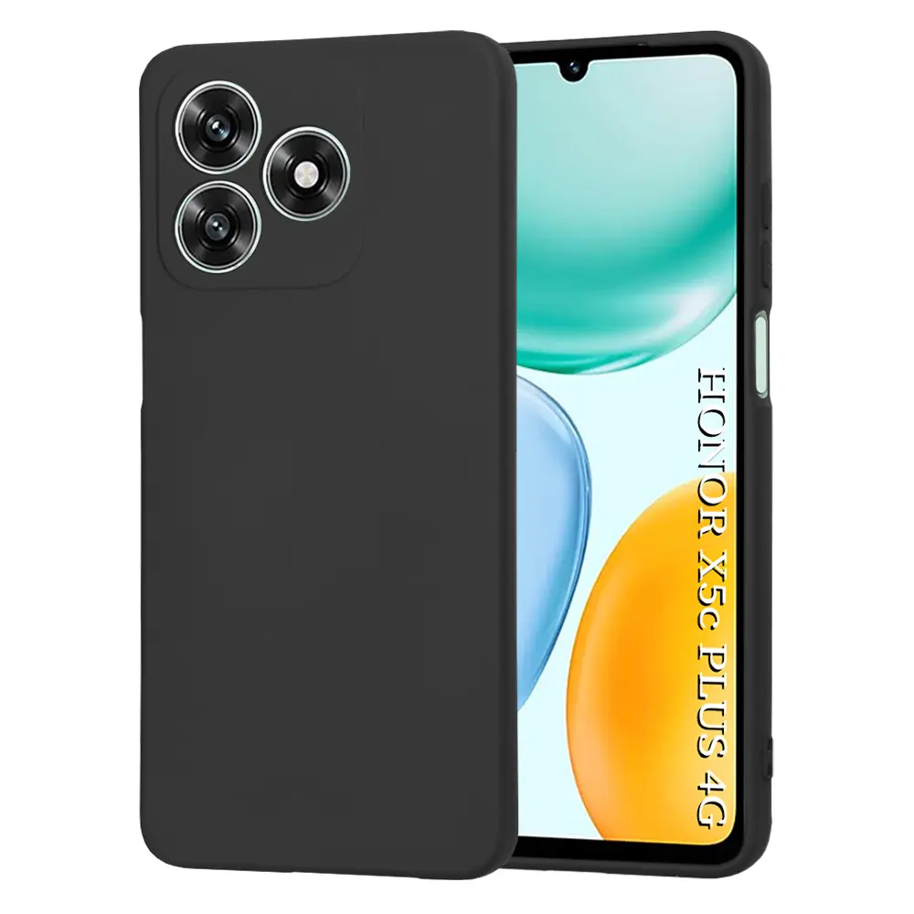 Techsuit - SoftFlex silikonový kryt pro Honor X5c Plus – černý
