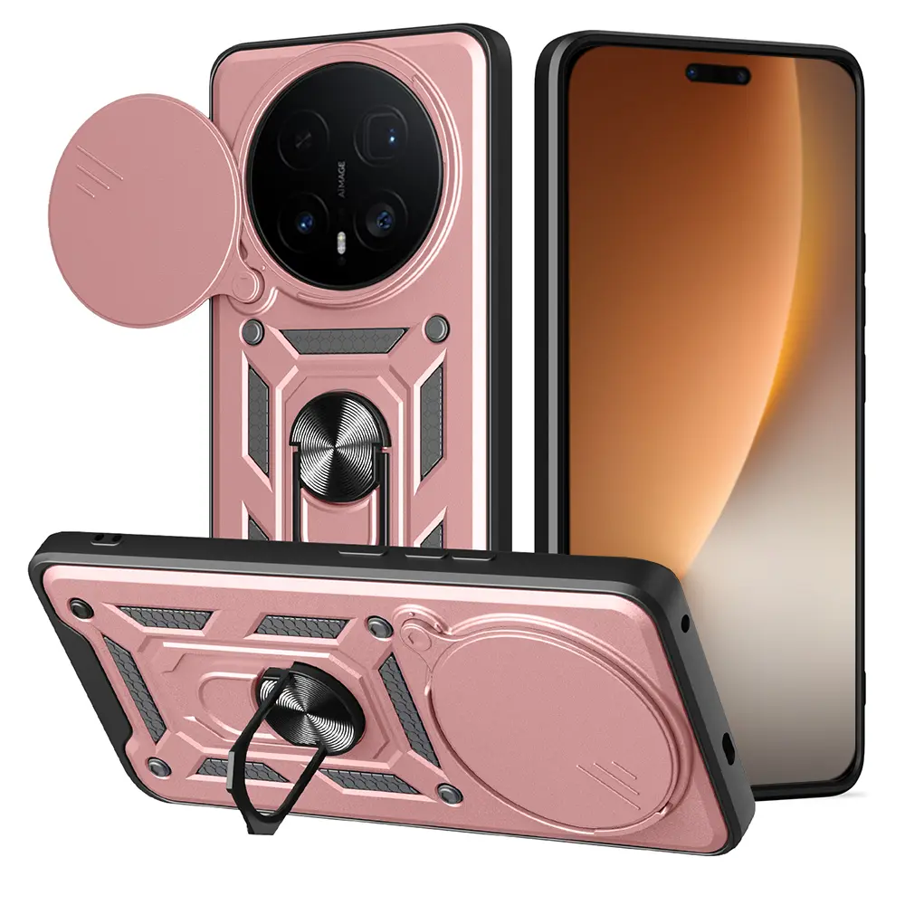 Techsuit - CamShield Series - Honor Magic8 Pro - Růžové zlato