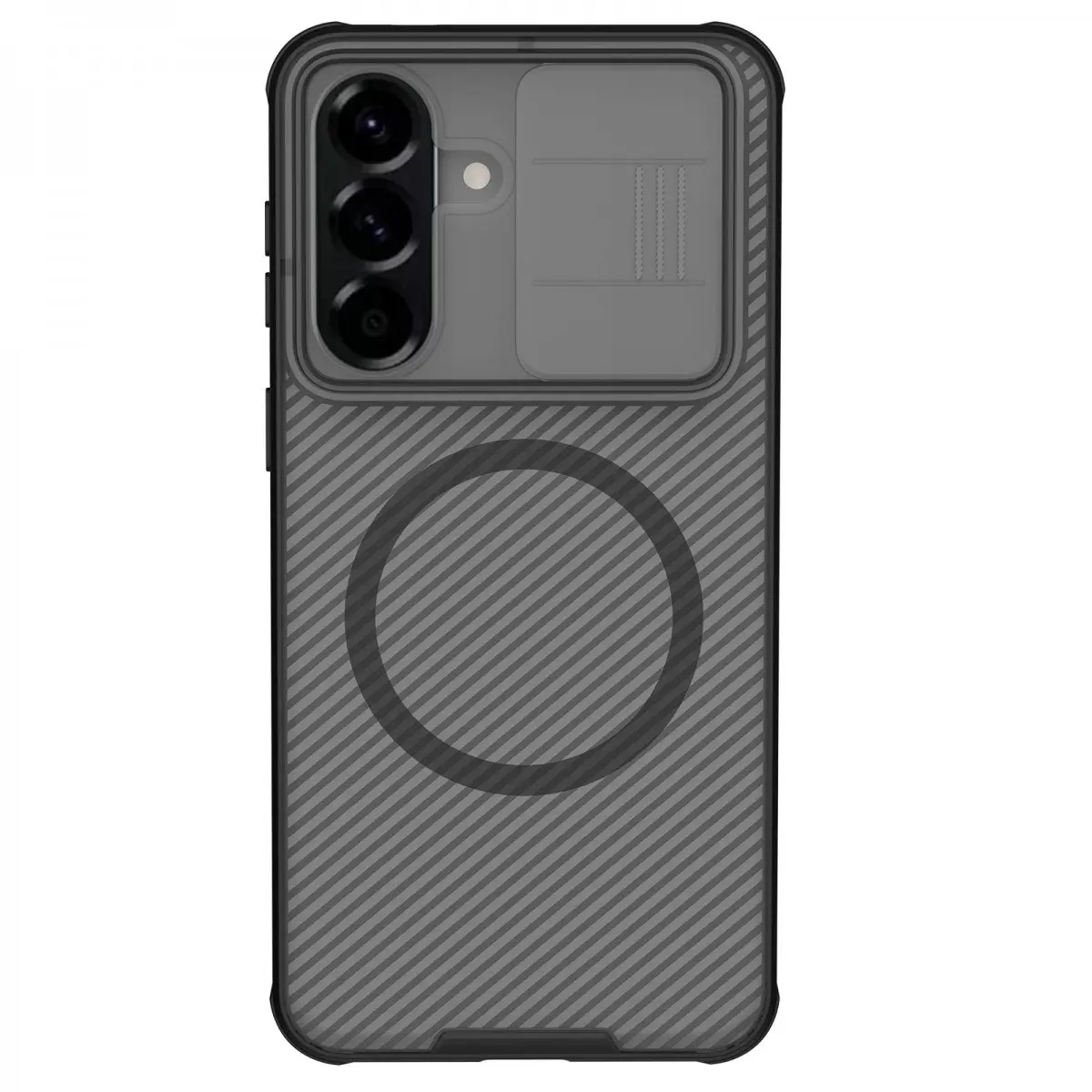 Nillkin CamShield PRO Magnetic Zadní Kryt pro Samsung Galaxy A57 Transparent Black