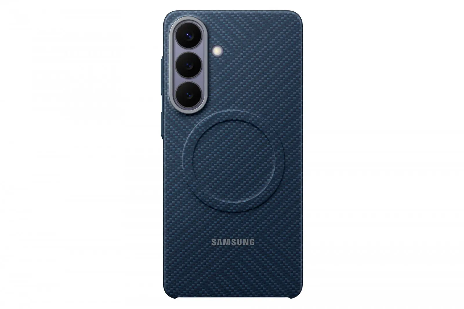 Kryt magnetický Samsung Carbon (EF-KS947SCE) pro Galaxy S26+ tmavě modrý