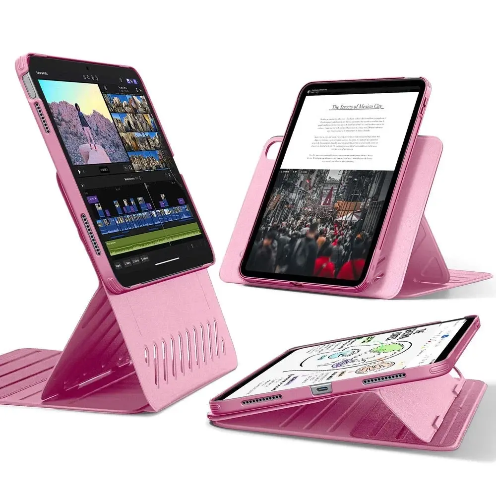 ESR - Shift Magnetic pouzdro pro iPad 10 (2022) 10.9 / 11 (2025) / 12 (2026) - růžové