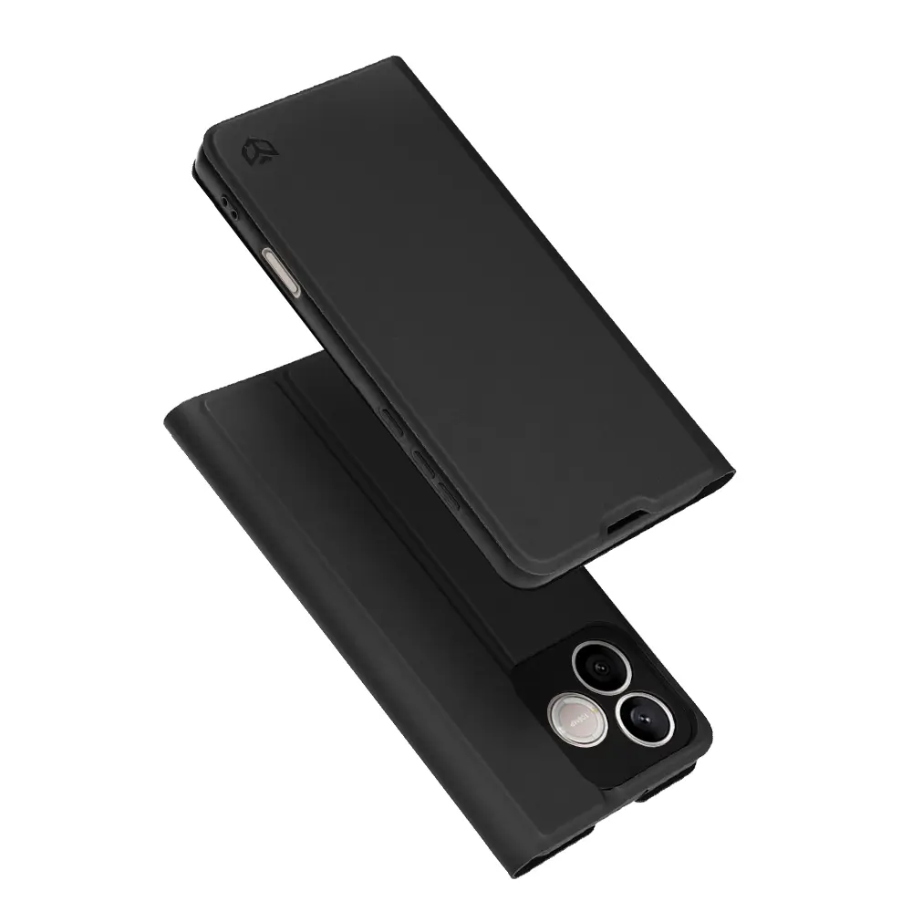 Pouzdro Techsuit - Magskin Book - Honor 600 Lite - černé