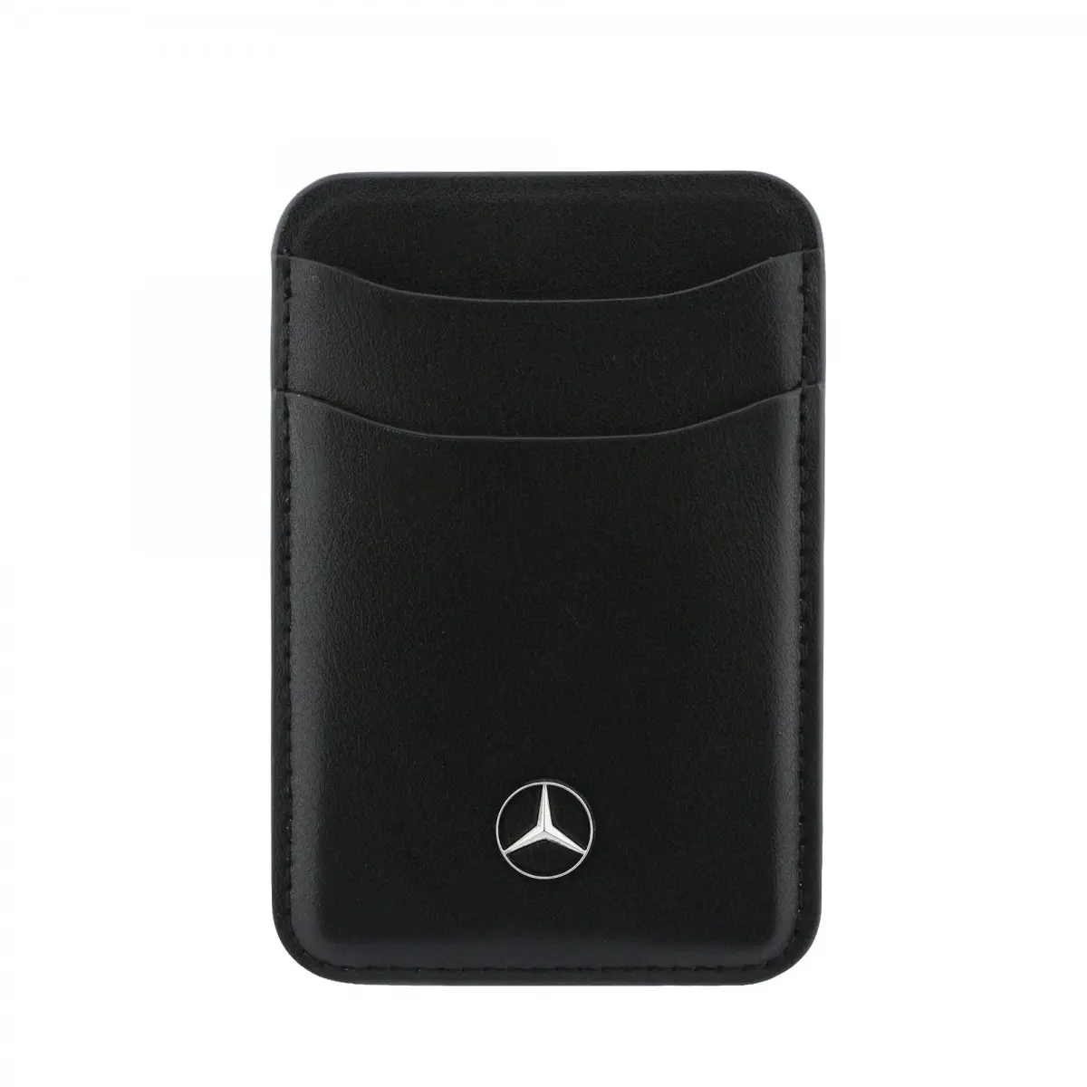 Peněženka Mercedes PU Leather MagSafe Card Holder černá