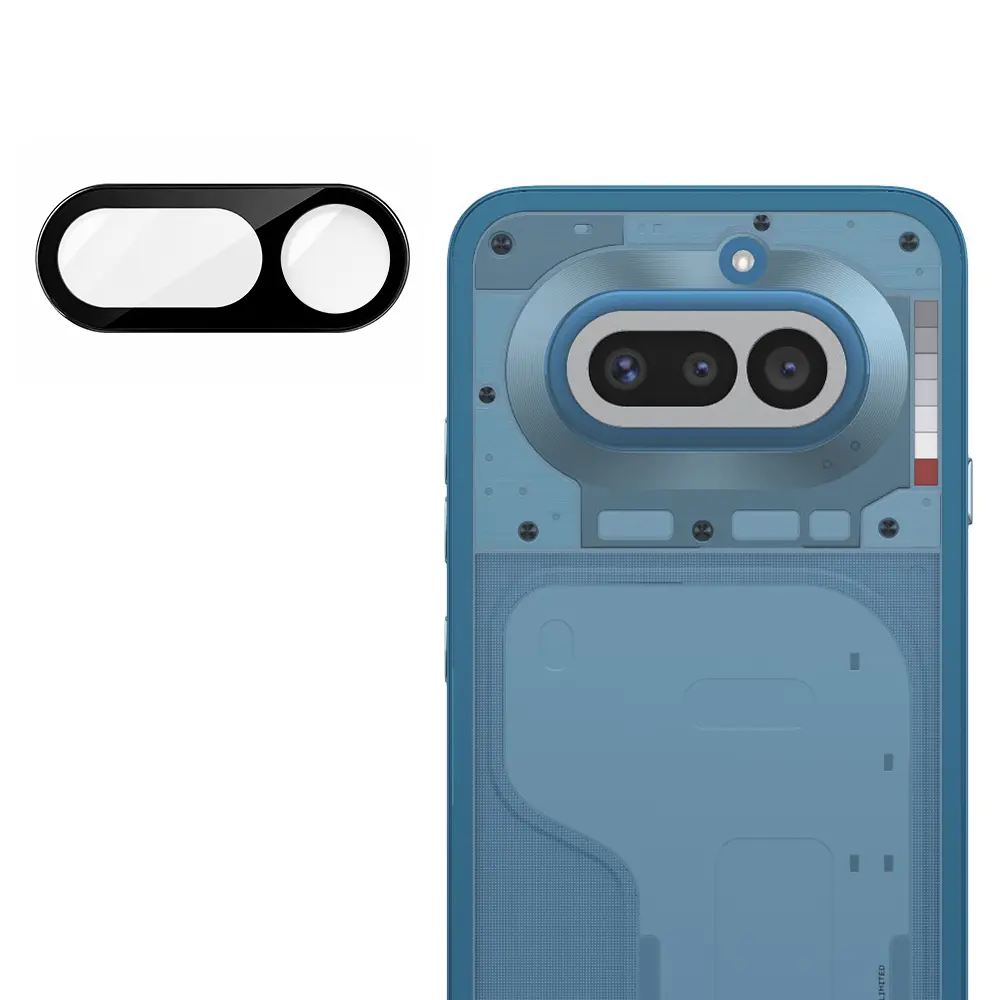 Techsuit sklíčko pro čočku fotoaparátu, Nothing Phone (4a), černé