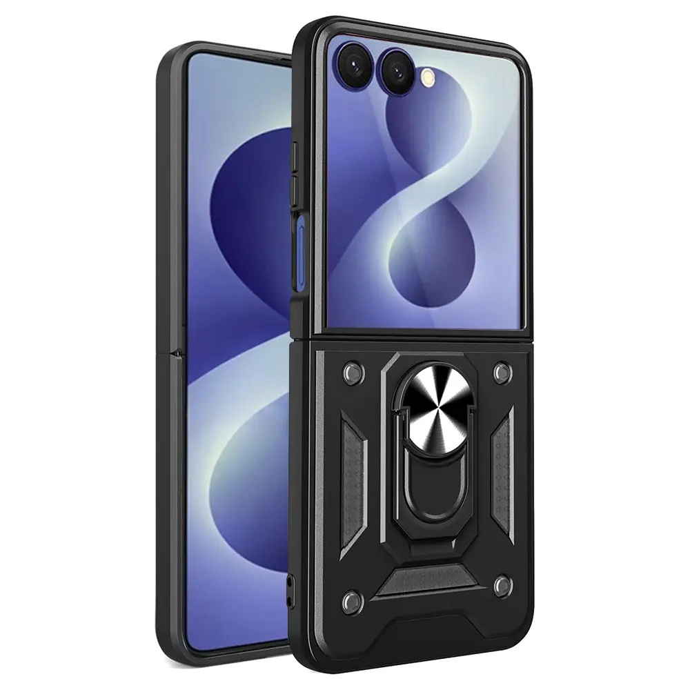 Techsuit CamShield, Samsung Galaxy Z Flip 8, černý