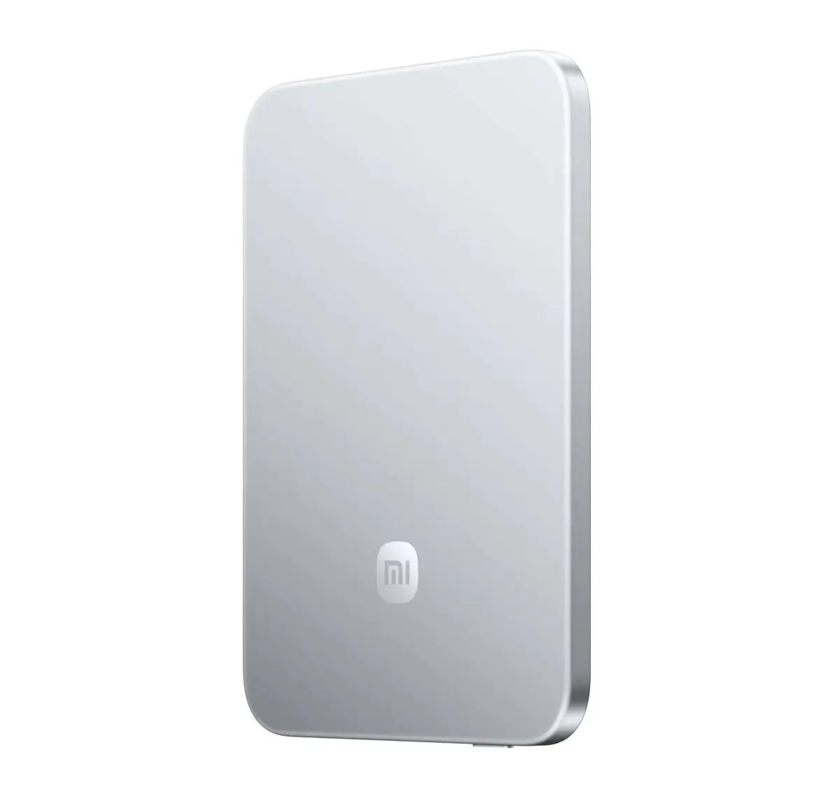 Powerbanka Xiaomi UltraThin Magnetic 5000mAh 15W ledově stříbrná