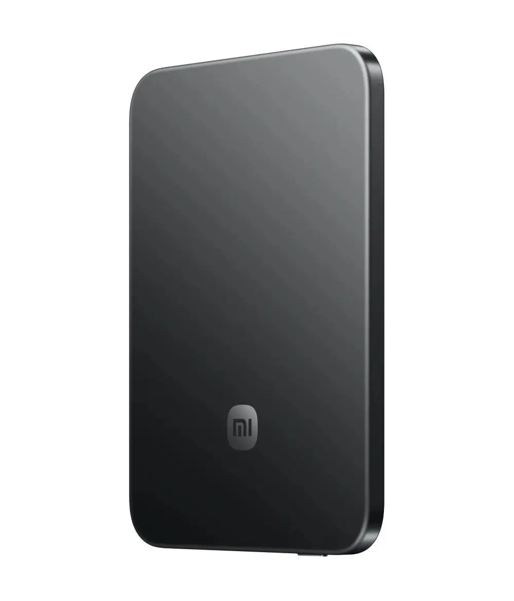 Powerbanka Xiaomi UltraThin Magnetic 5000mAh 15W grafitově černá