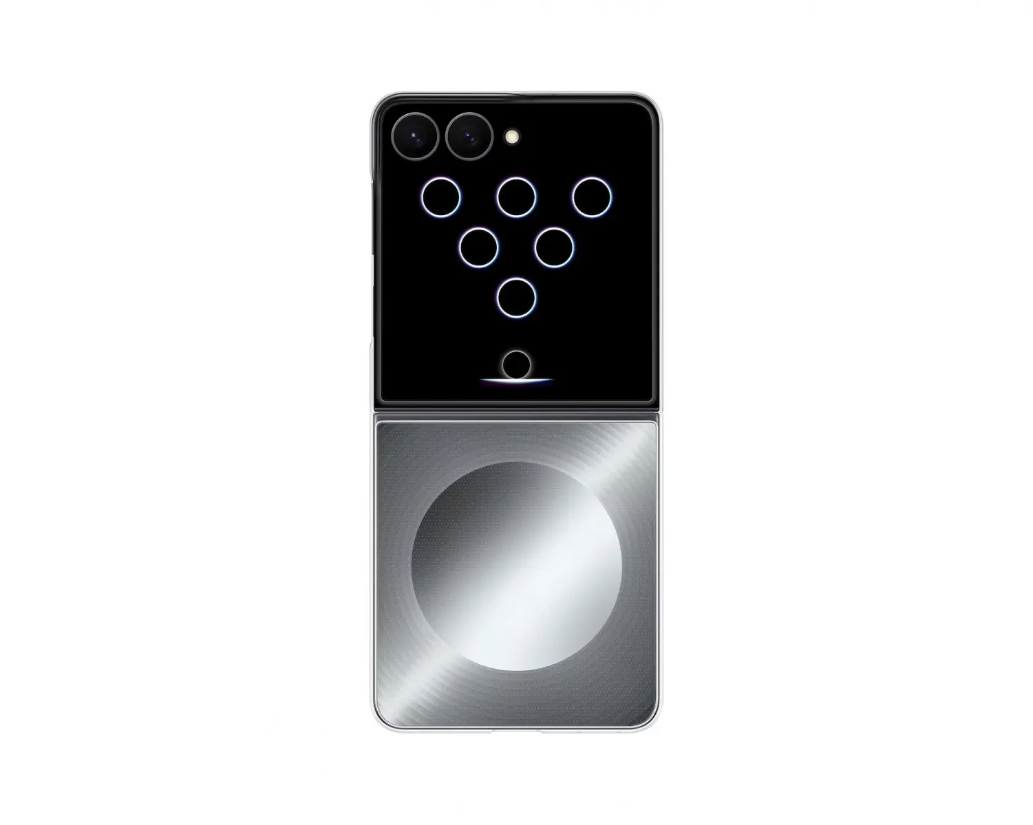 Kryt EF-FF776CJE Samsung FlipSuit pro Galaxy Z Flip 8 stříbrný