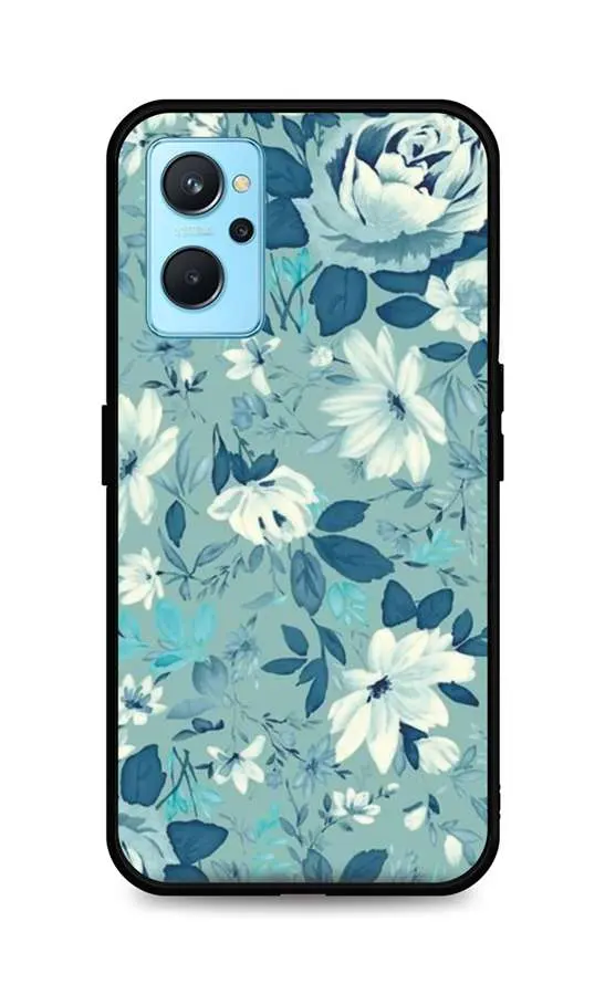 Kryt TopQ LUXURY Realme 9i pevný Retro Flowers 71086