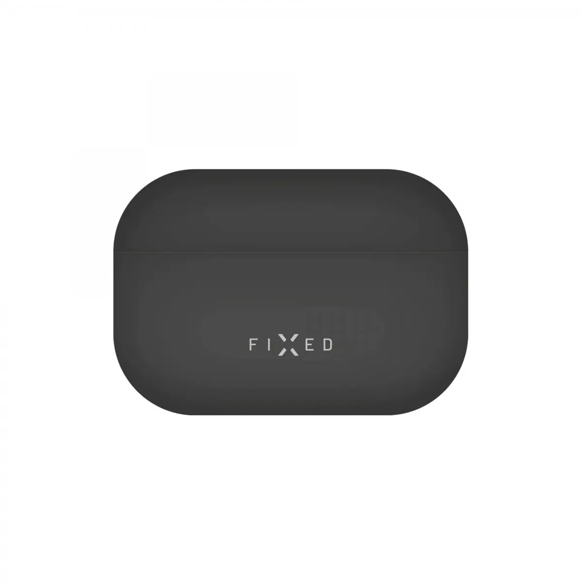 Apple FIXED Silky silikonové pouzdro pro Apple AirPods Pro 2, černé