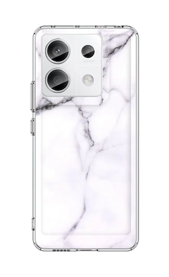 Kryt TopQ Xiaomi Redmi Note 13 Pro 5G pevný Mramor bílý 122807