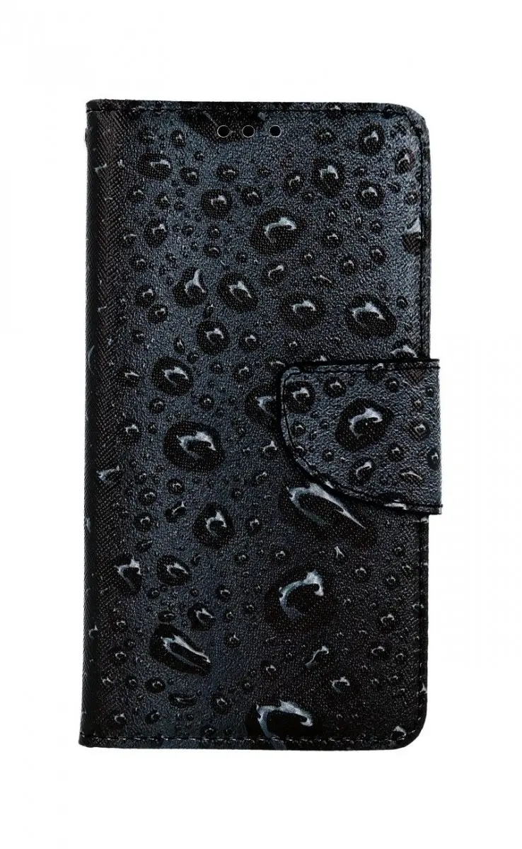 Pouzdro TopQ iPhone 13 knížkové Kapky 66328