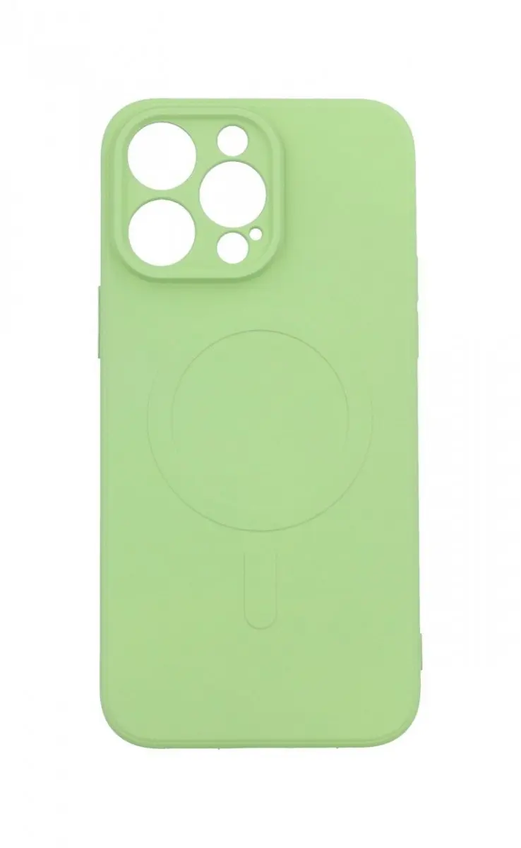 Kryt TopQ iPhone 15 Pro s MagSafe zelený 99955