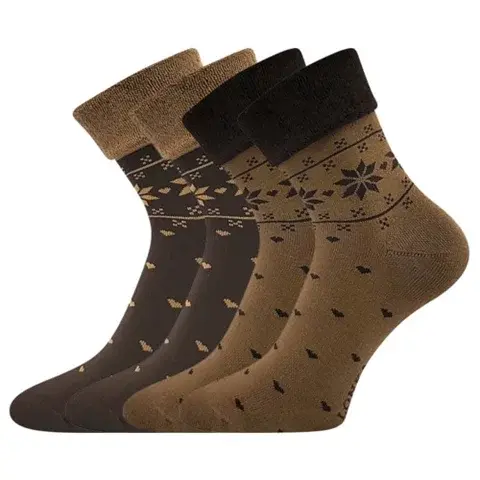 Ponožky FROTANA caffee brown caffee brown 39-42 (26-28)